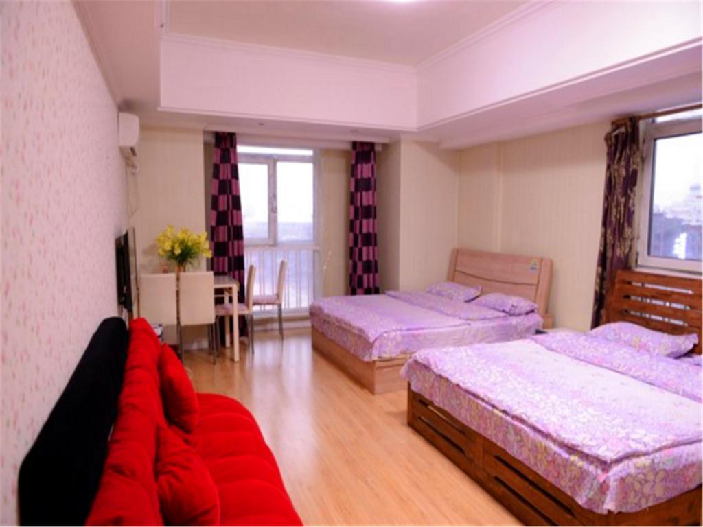 Green Express Apartment Harbin West Railway Station Quarto foto
